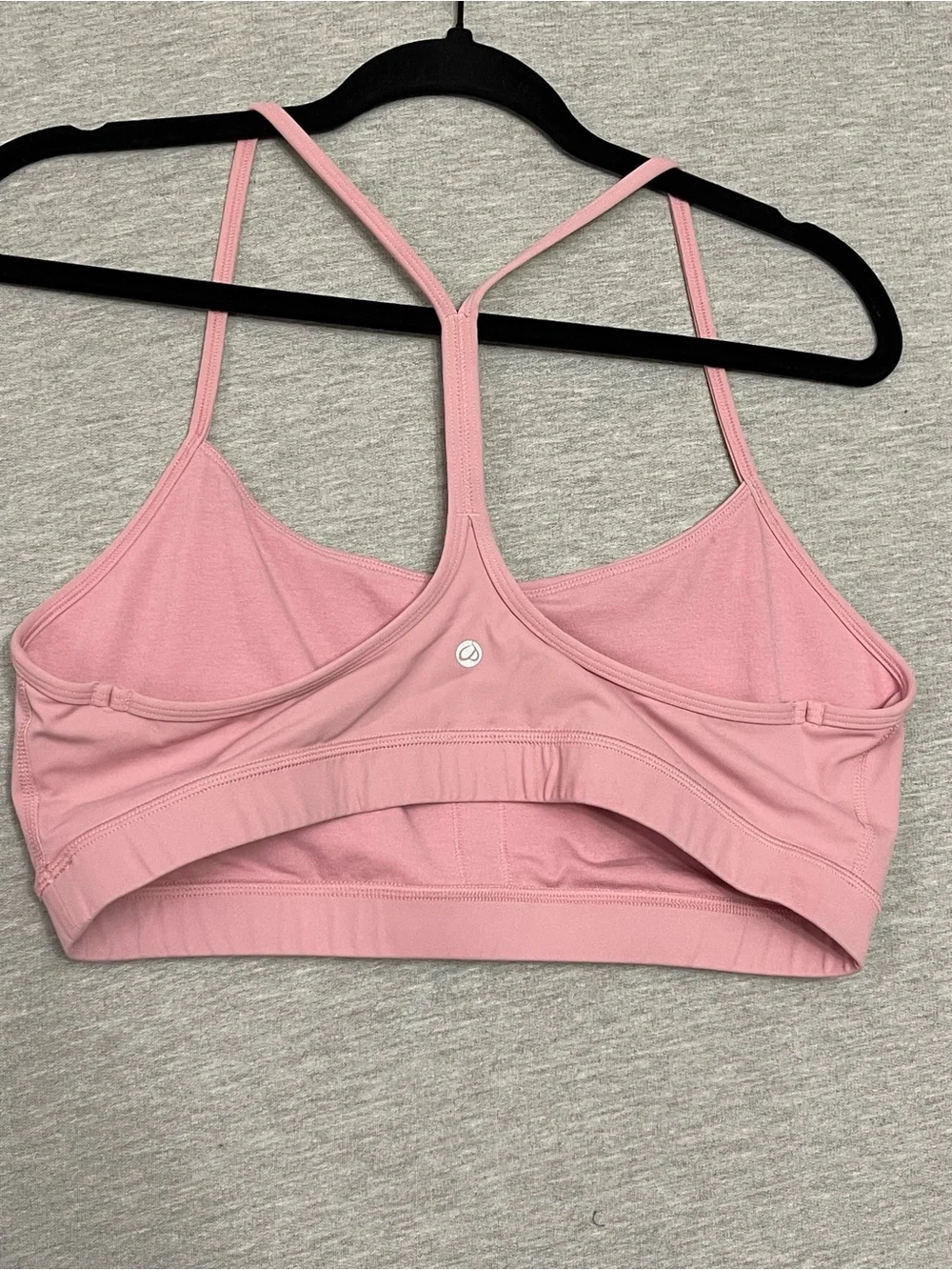 Crz yoga Women's Light Pink Strappy Bralette